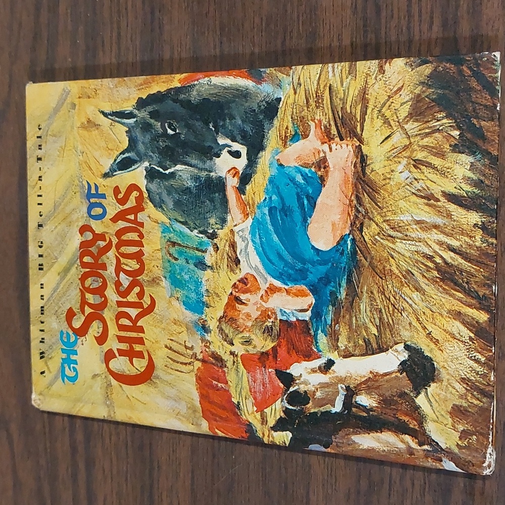 Vintage hardcover book The Story of Christmas